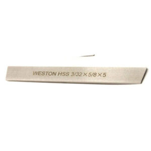 CUCHILLA HSS 3/32 X 5/8 X 5" (2,381MM X 15,875MM X 127,00MM)