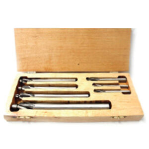 ESCAREADOR P/TORNILLO ALLEN JGO. 7 PZAS. #6,#8,#10,1/4,5/16,3/8,1/2".
