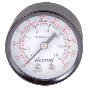 MANOMETRO 2" 1/4" NPT POSTERIOR 160LB/11