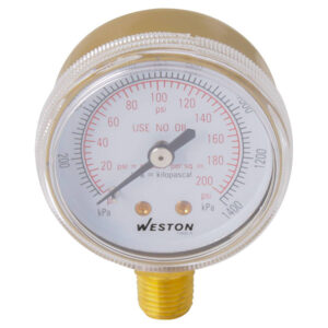 MANOM. D/ACETIL. 2" 30PSI/200KPA